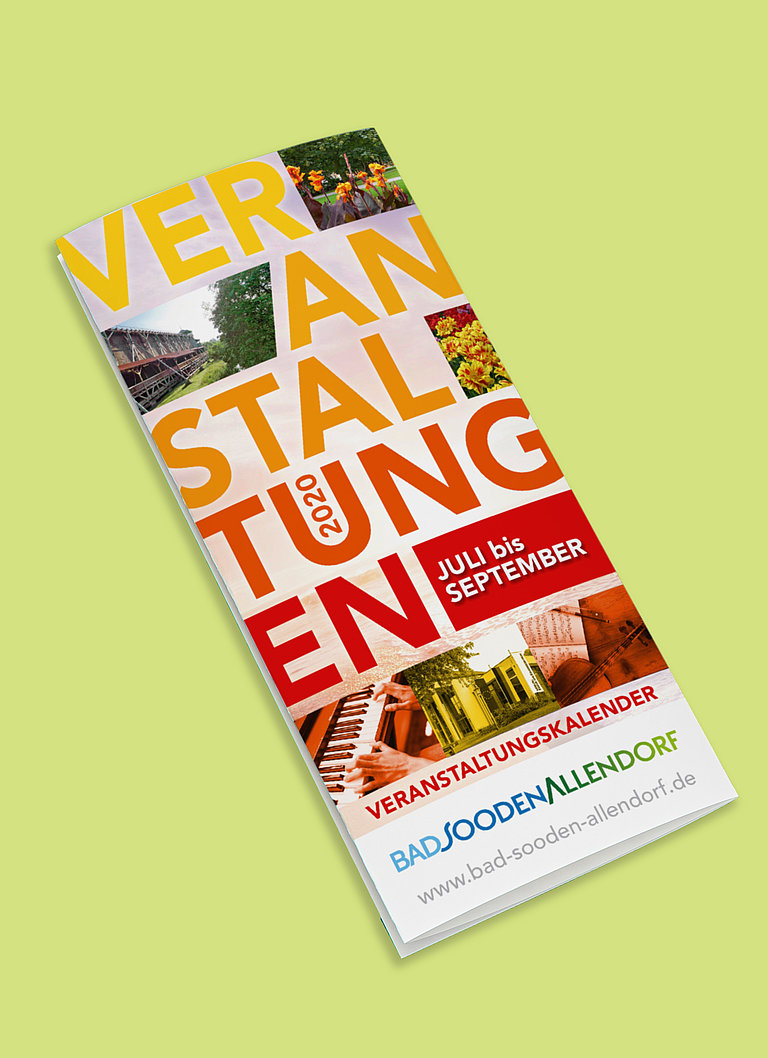 Bild des Veranstaltungskalenders mit Quartalsübersicht für Veranstaltungen in Bad-Sooden-Allendorf